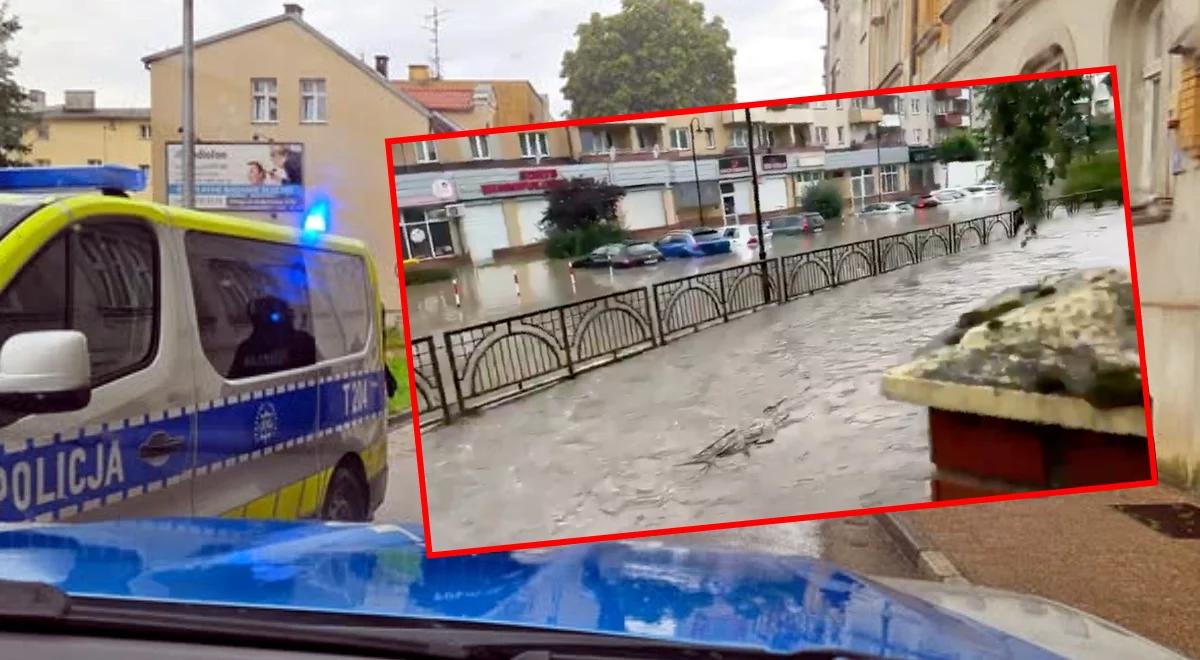 Elbląg. Zamknięte ulice, podtopione osiedla i zagrożony szpital