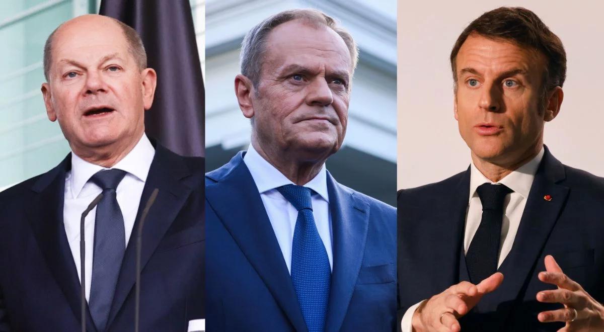 "Sytuacja jest trudna". Donald Tusk zapowiada szczyt Trójkąta Weimarskiego poświęcony Ukrainie