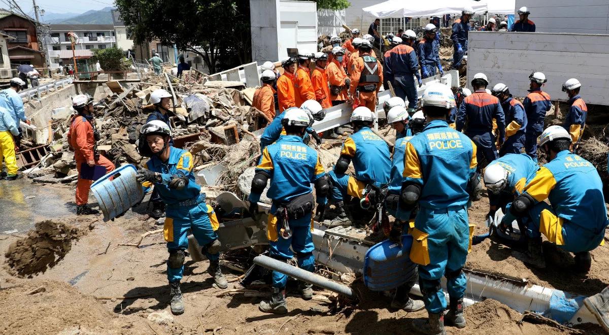 Japonia: 179 śmiertelnych ofiar ulewnych deszczy. Zlecono ewakuację 4 mln osób
