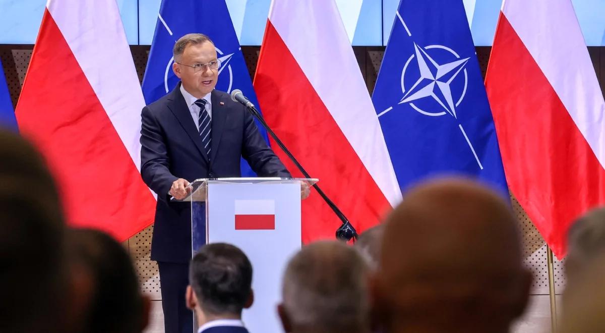 Szczyt NATO w Wilnie. Prezydent Duda będzie rozmawiać o zagrożeniu ze strony Białorusi