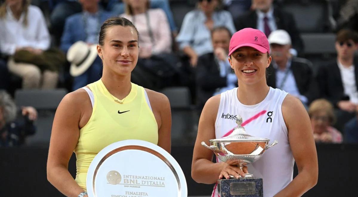 WTA Rzym. Iga Świątek wygrywa po raz trzeci i... liczy na tiramisu. "Mam nadzieję, że będzie czekało"