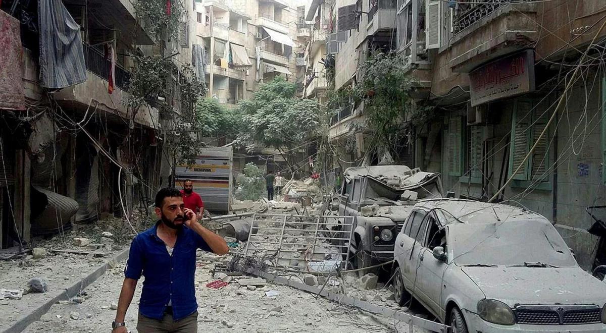Syria: 16 ofiar bomb baryłkowych w Aleppo
