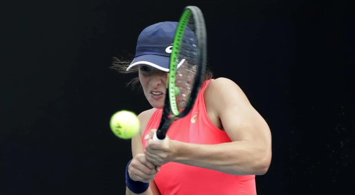 Australian Open: pewne zwycięstwo Igi Świątek na inaugurację turnieju
