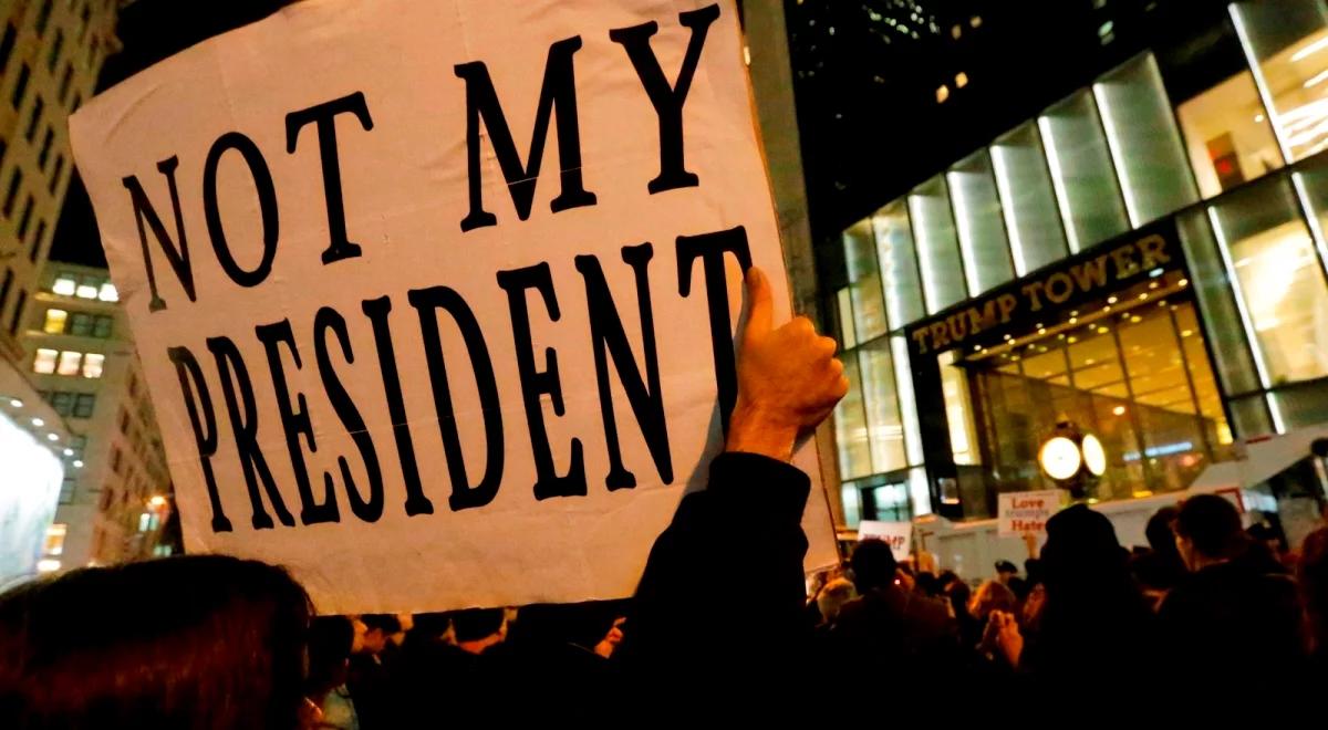 Protesty uliczne przeciwko wygranej Trumpa w wyborach prezydenckich