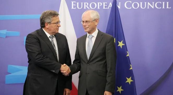 Komorowski wspiera Ukrainę: bliżej jej do UE