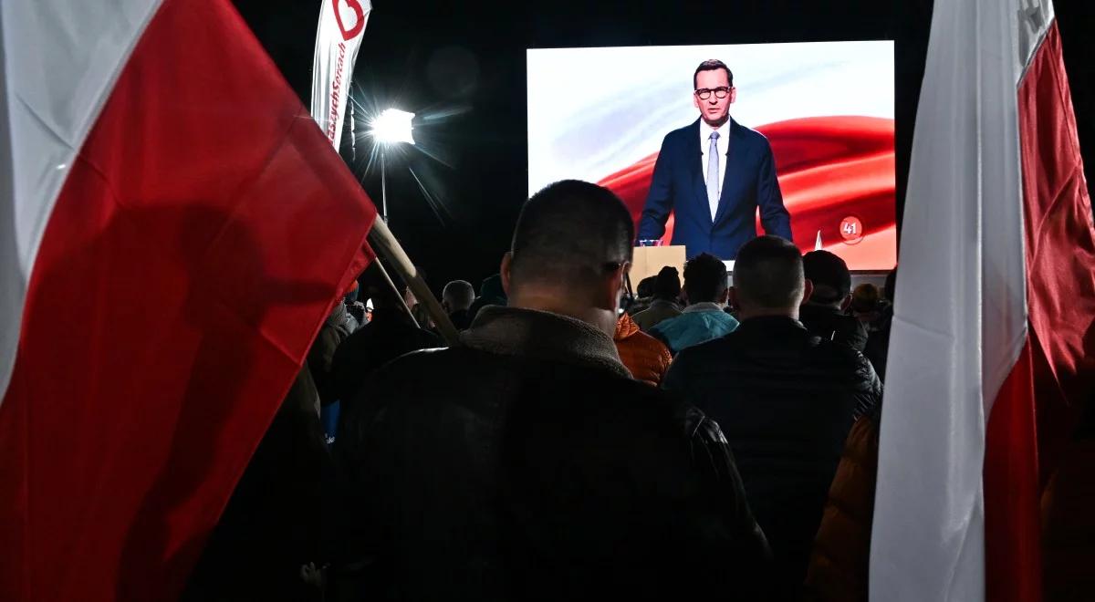 Premier Morawiecki: tak długo, jak będzie rządził PiS, Polska będzie jak niezdobyta twierdza