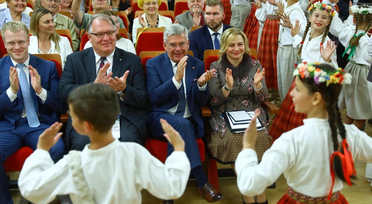 Stanisław Karczewski: Polska mniejszość dzieli się polskością z Łotyszami