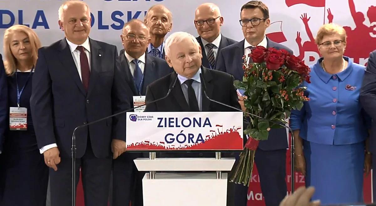 "Musimy twardo walczyć o Senat". Konwencja PiS w Zielonej Górze