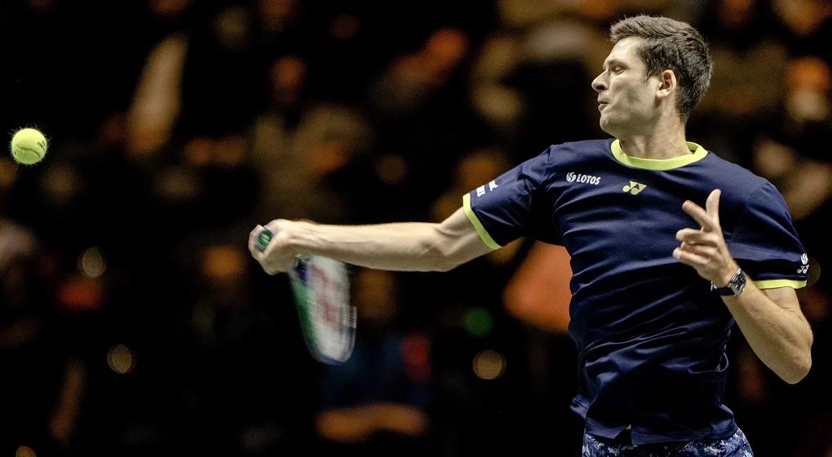 ATP Rotterdam: Hubert Hurkacz odpada w 1/8 finału. Rozczarowujący mecz Polaka