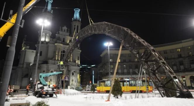 Warszawska Tęcza zniknęła z Placu Zbawiciela