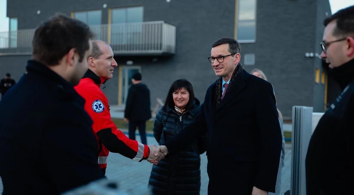 Małopolska: otwarcie bazy Lotniczego Pogotowia Ratunkowego. Premier: pomoc liczy się nawet w sekundach