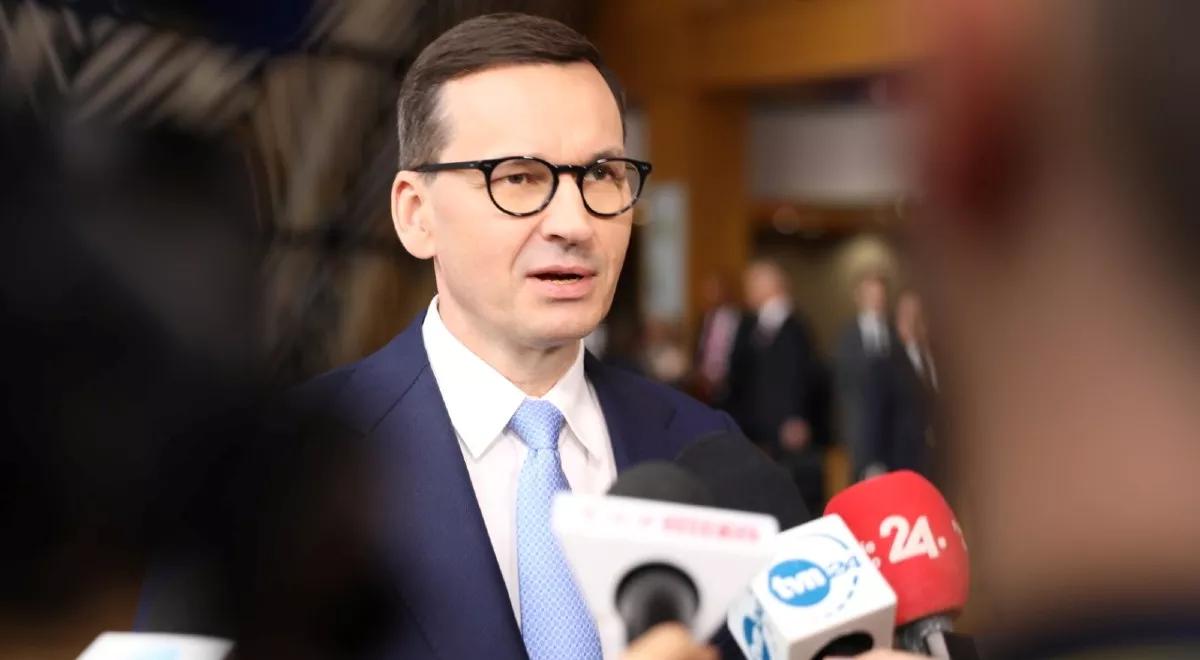 Premier Morawiecki: nikt nie chce kupować energii od Rosji, barbarzyńskiego kraju 