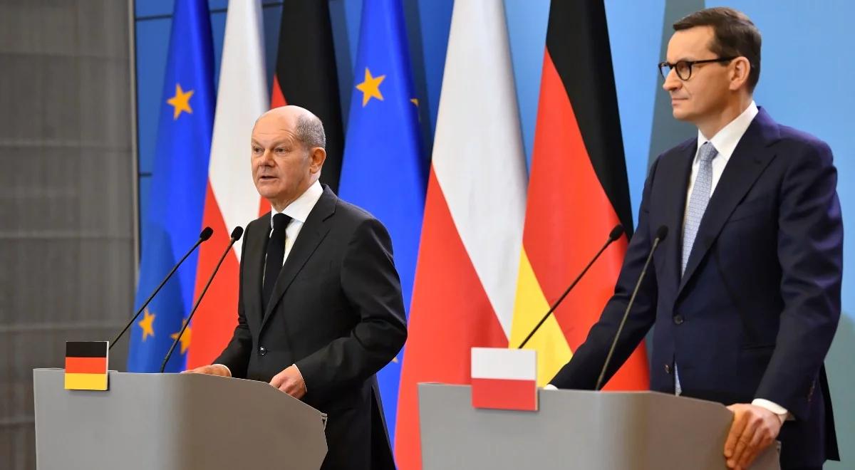 Scholz: Europa musi podkreślić, że nie będzie akceptować naruszania integralności terytorialnej Ukrainy