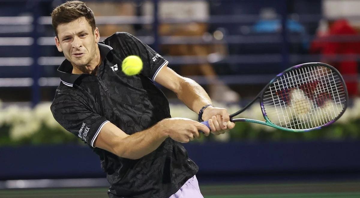 ATP Miami: Hubert Hurkacz - Thanasi Kokkinakis. Rollercoaster zakończony awansem Polaka!