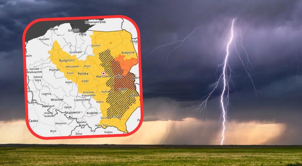 Potężne nawałnice nad Polską. Sprawdź, gdzie jest burza [RADAR]