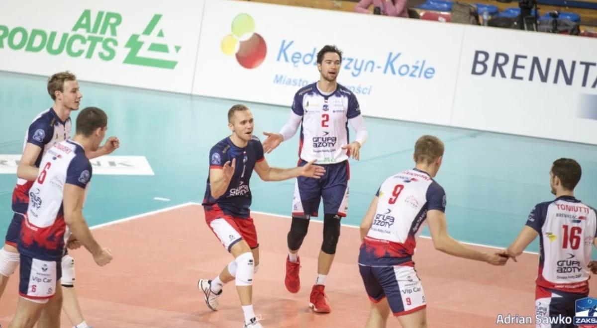 PlusLiga:  Jastrzębski Węgiel - ZAKSA Kędzierzyn-Koźle. Gospodarze zaczęli, goście po mistrzowsku skończyli