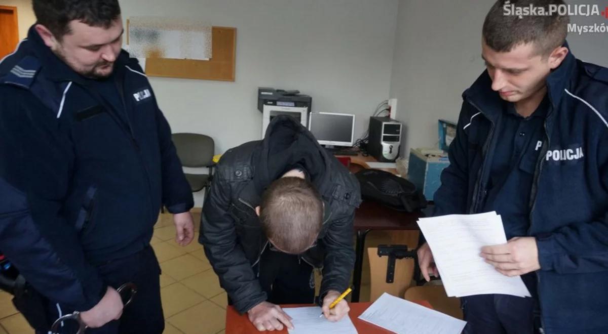 Myszków: zaatakował nożem koleżankę z pracy. "Chciał zabić kogokolwiek"