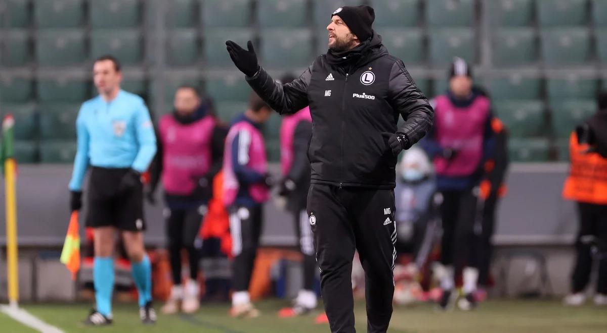 Liga Europy: Legia - Spartak. Marek Gołębiewski żałuje i nie chce mówić o przyszłości: nie wiem, co będzie 