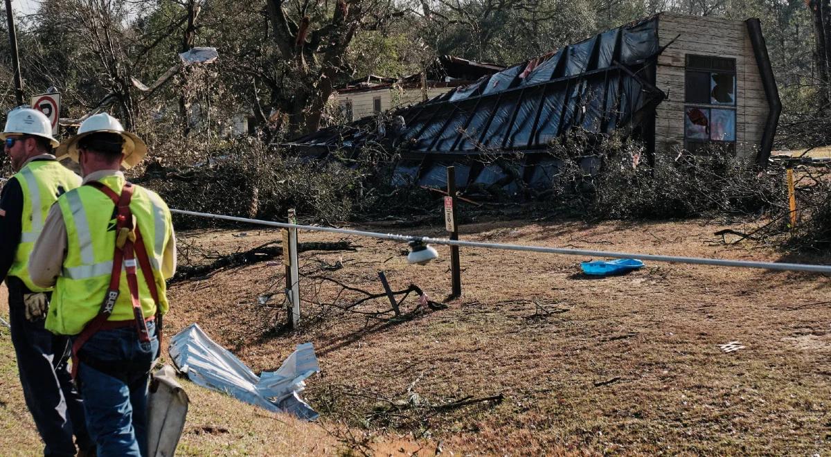 Potężne tornado nawiedziło południe USA. Żywioł zabił co najmniej sześć osób