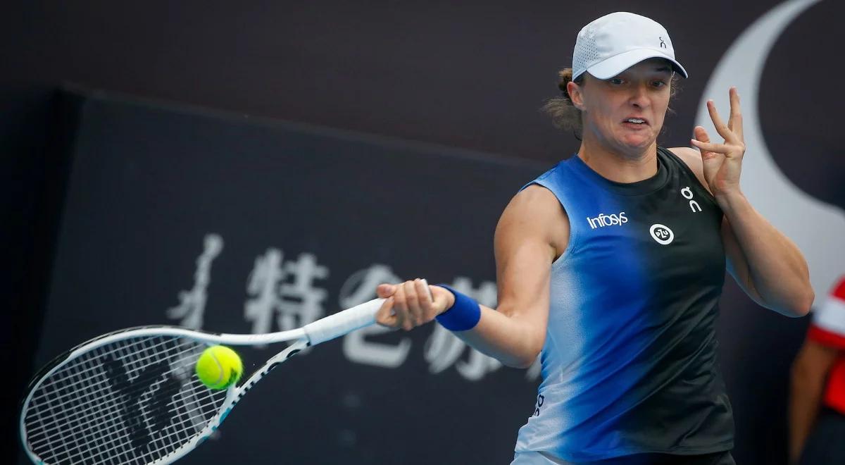 WTA Pekin: Iga Świątek: dużo trenowałam, dlatego czułam się pewnie i komfortowo