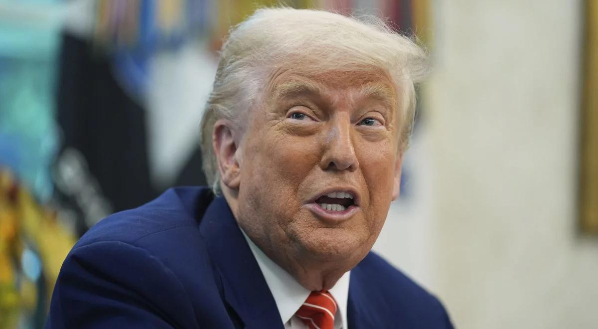 Donald Trump reaguje na wynik wyborów w Polsce