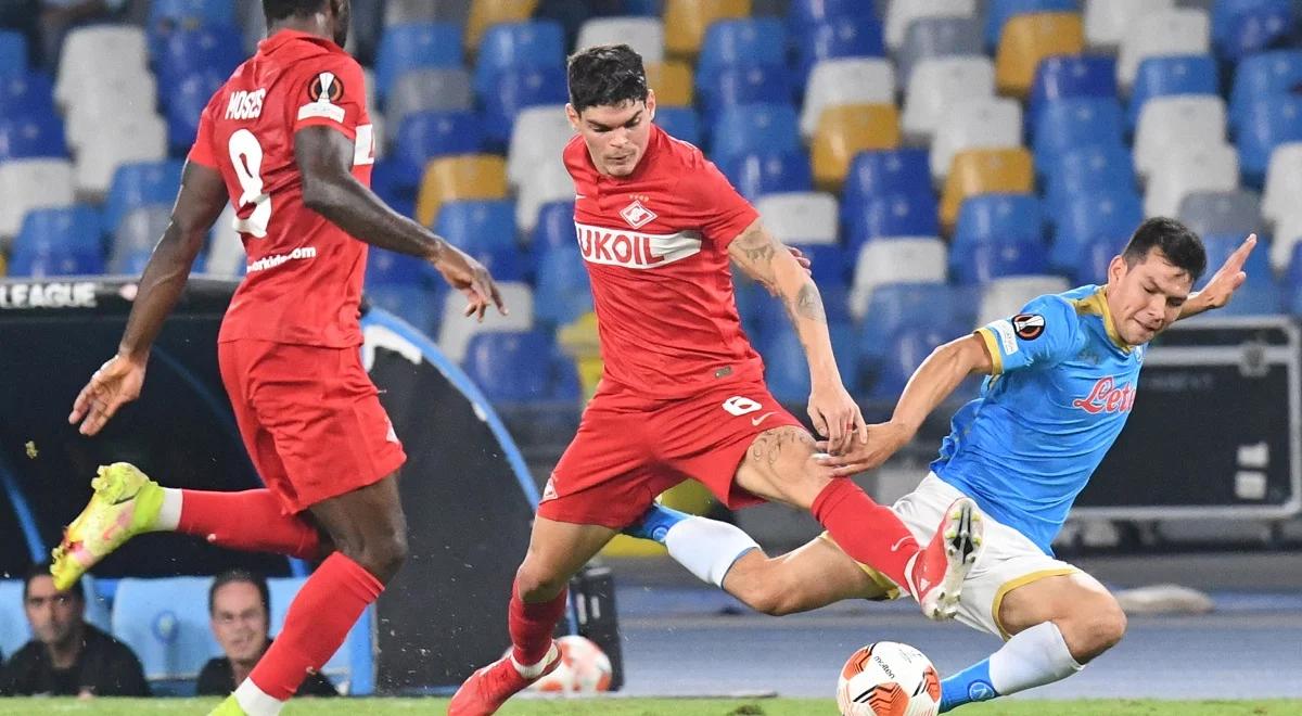 Liga Europy: szalony mecz i zwycięstwo Spartaka nad Napoli. Koniec zwycięskiej passy Spallettiego