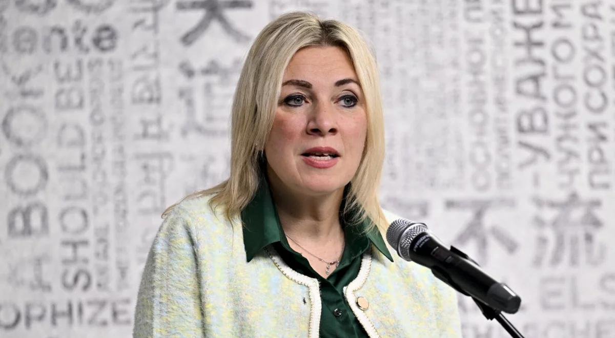 Zacharowa uderza w plany Europy. Mówi o "gwarancjach zagrożenia"