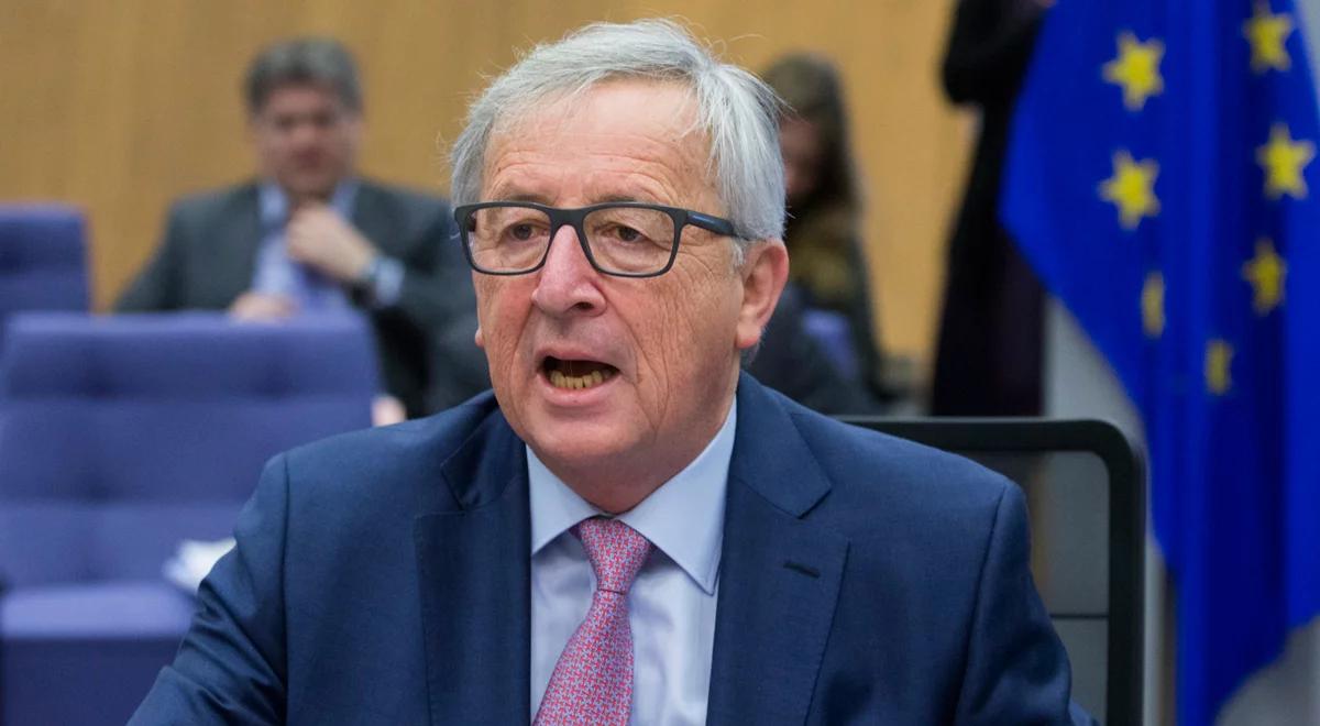 Jean-Claude Juncker: "słony rachunek" dla Wielkiej Brytanii za opuszczenie Unii Europejskiej