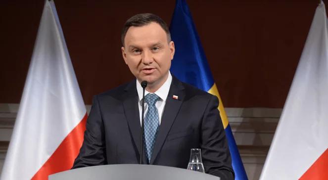 Prezydent Duda w Szwecji o gazociągu OPAL