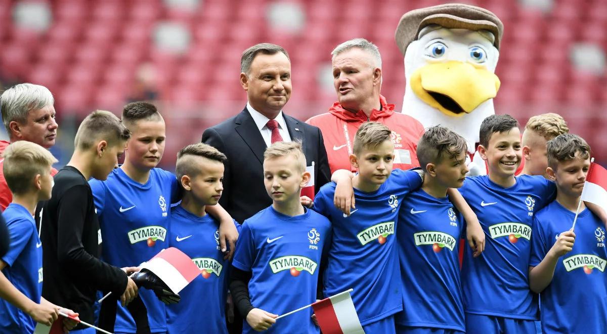 Z Podwórka na Stadion o Puchar Tymbarku: prezydent Andrzej Duda kibicował finalistom