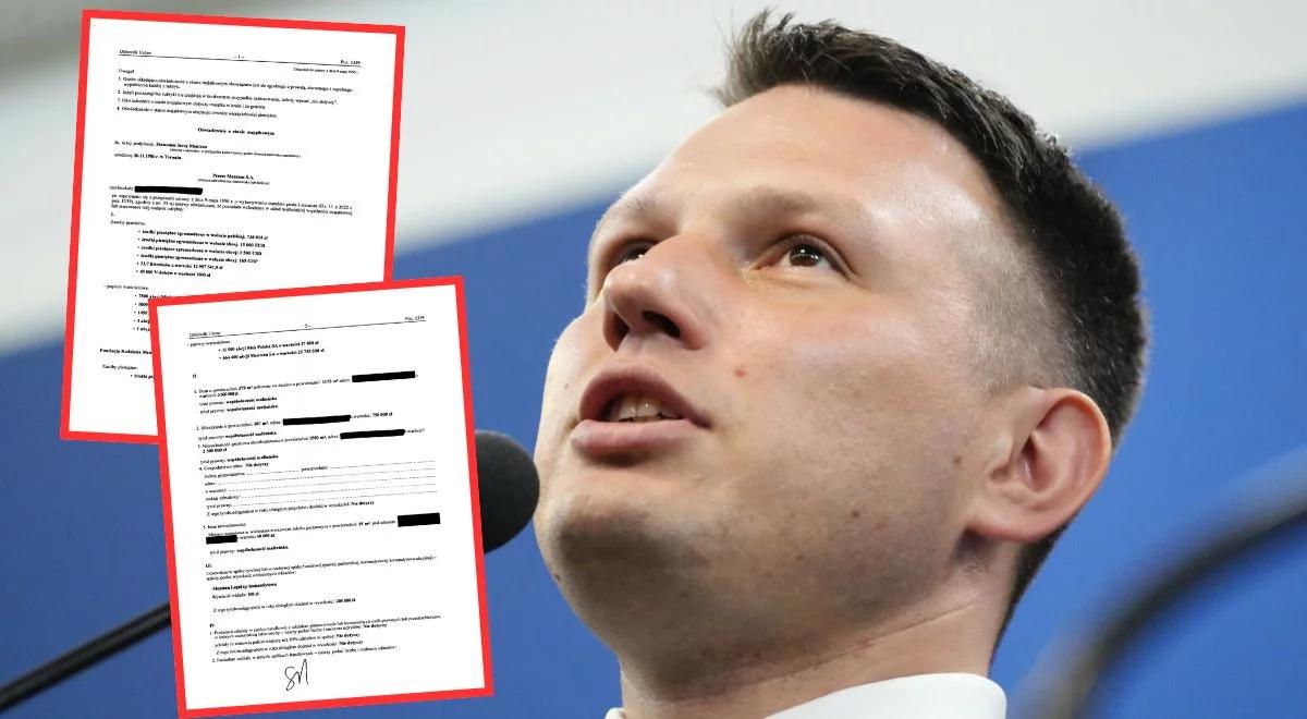 Sławomir Mentzen ujawnił majątek. Miliony w kryptowalutach i papierach wartościowych
