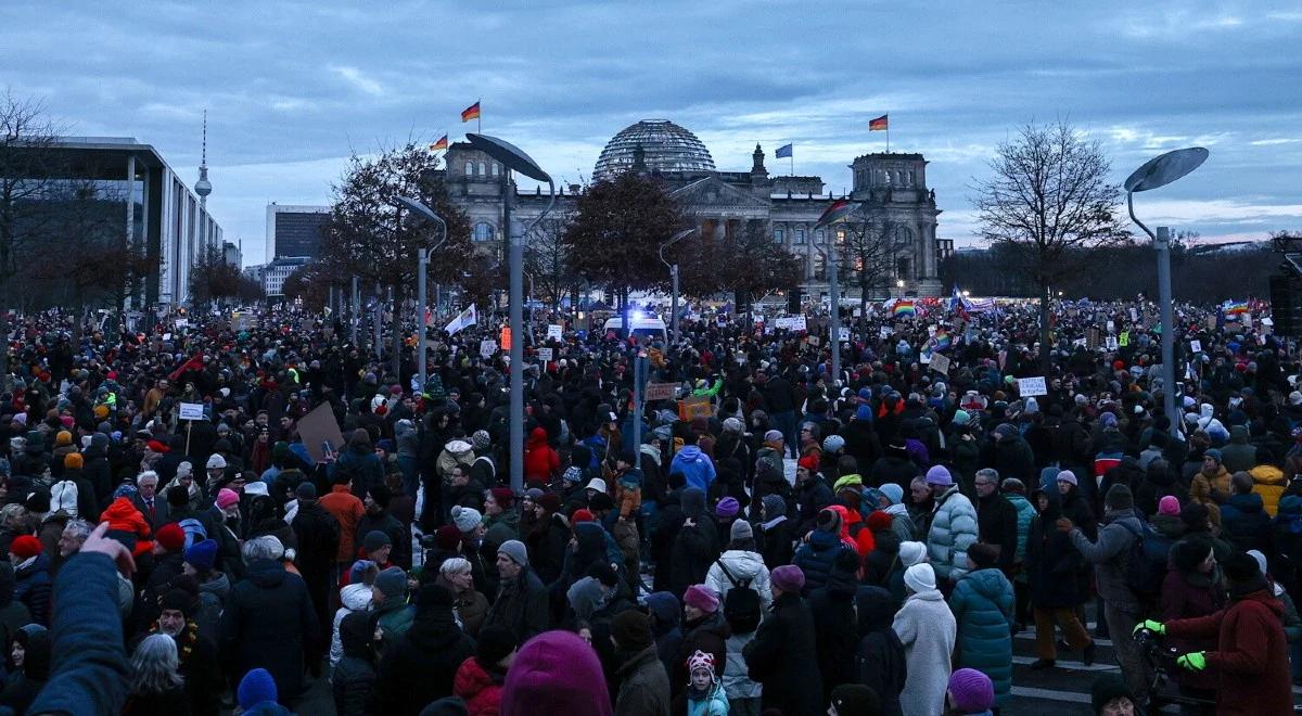 Masowe protesty w Niemczech przeciwko skrajnej prawicy. Ponad milion osób wyszło na ulice