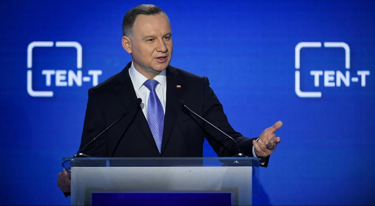 Prezydent Andrzej Duda: rozwój polega na tym, że jest realizowany w każdej części kraju