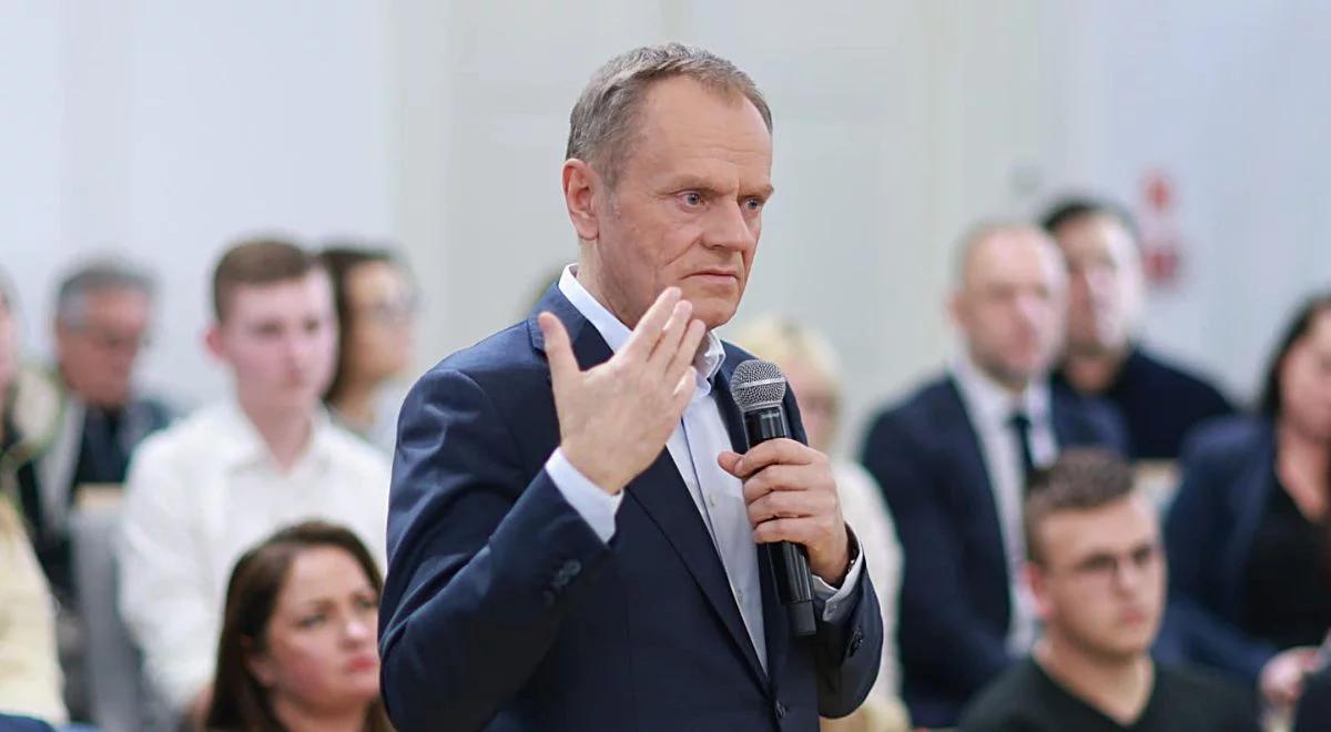 Reparacje od Niemiec. Sasin: Tusk przyjechał do Polski, aby zamieść sprawę pod dywan