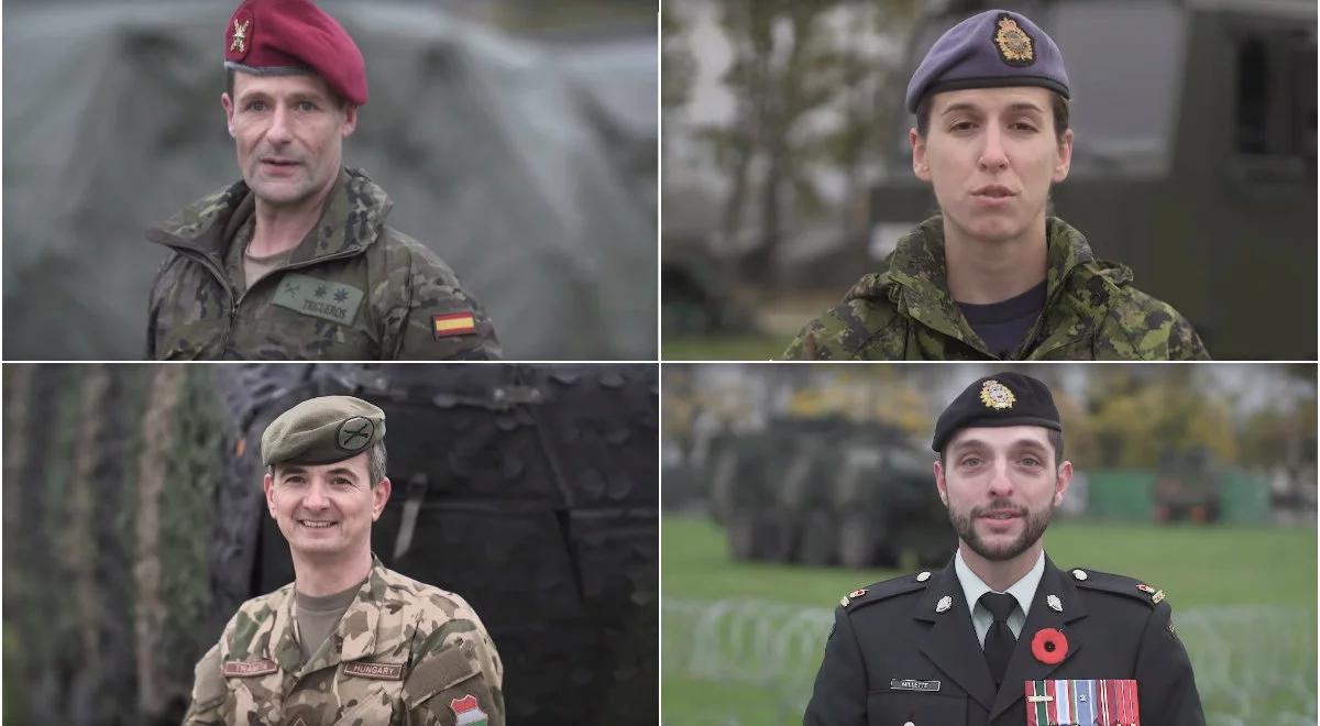 Życzenia od żołnierzy NATO: jesteśmy dumni z sojuszu z tak wspaniałym narodem