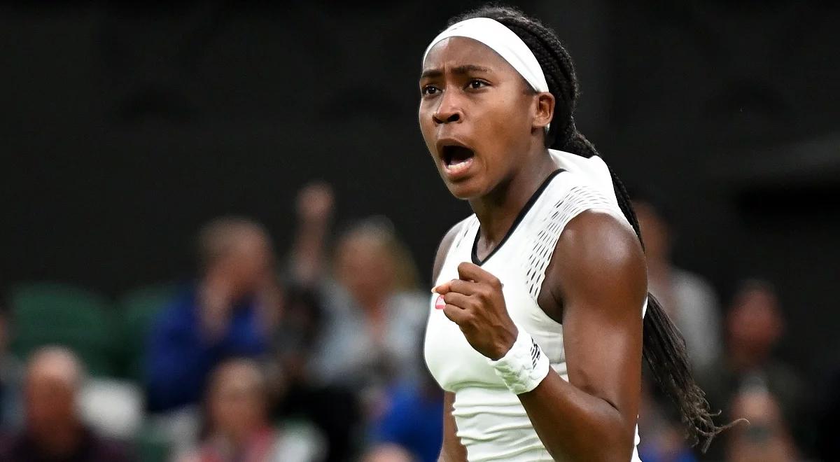 Wimbledon 2022: Coco Gauff z rekordowym serwisem. Piłka osiągnęła zawrotną prędkość