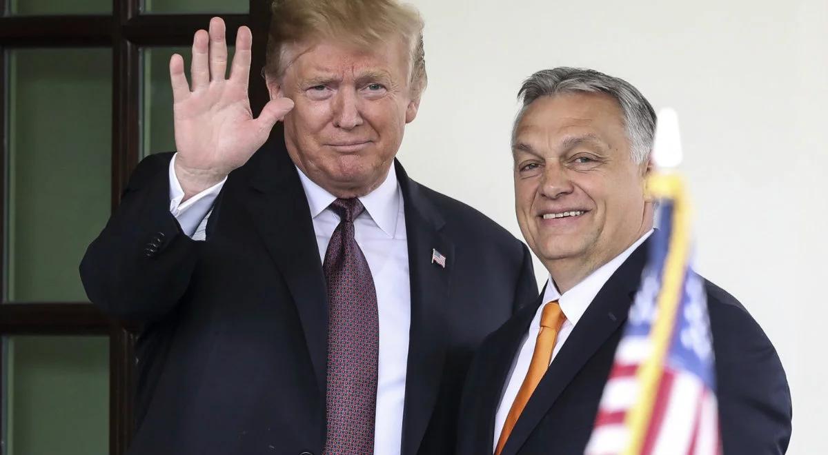 "Jego rywale narzucili światu moralny imperializm". Orban poparł Trumpa w wyborach w USA