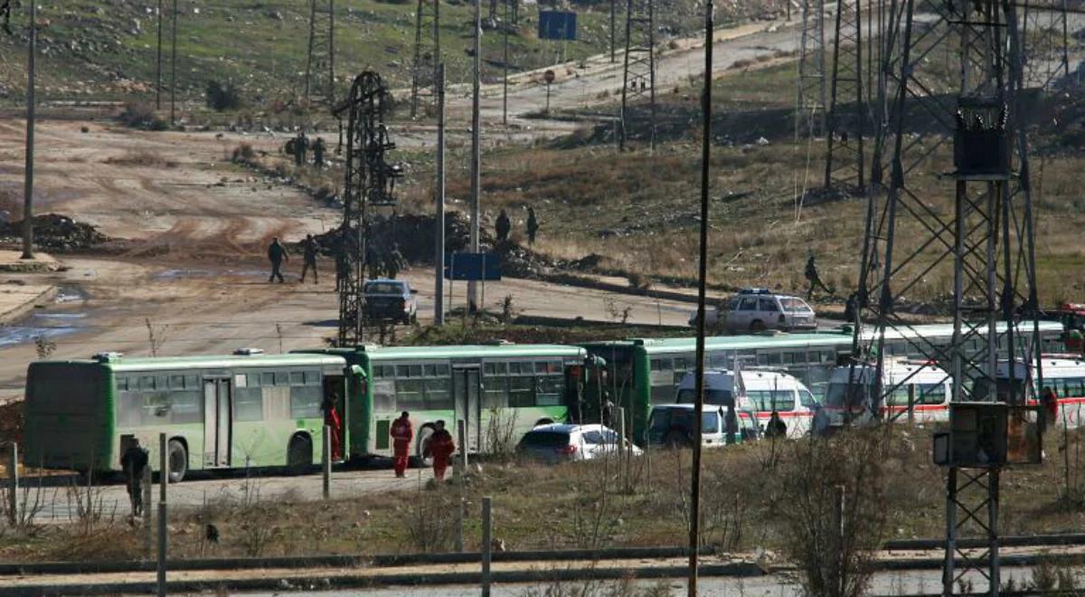 Resort obrony Rosji: drugi konwój z ewakuowanymi wyruszył z Aleppo 