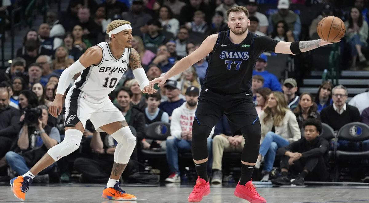 NBA: porażka Spurs przed Weekendem Gwiazd. Sochan rzucił 10 punktów 