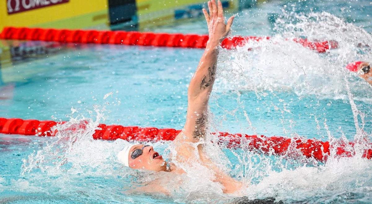 MŚ w pływaniu: Radosław Kawęcki poza podium na koniec imprezy 