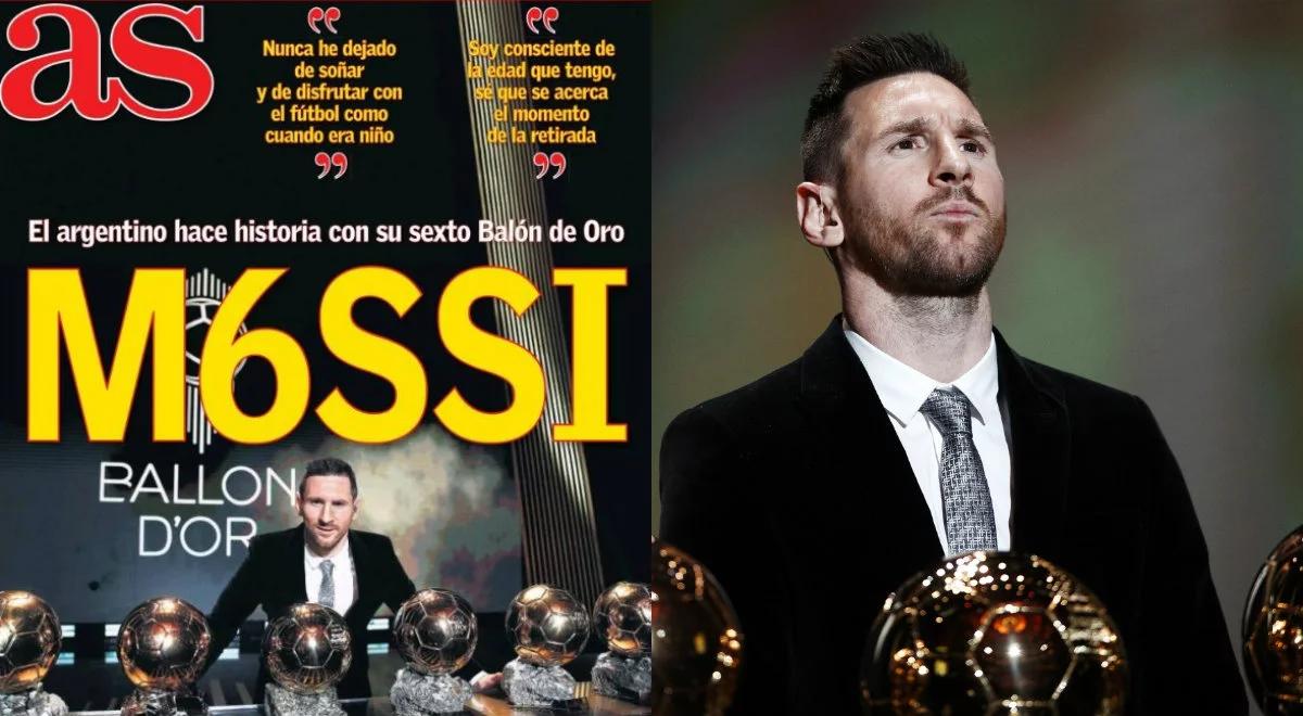 Messi ze Złotą Piłką: oddano cesarzowi, co cesarskie. "Futbol ma tylko jednego boga", "Messix"