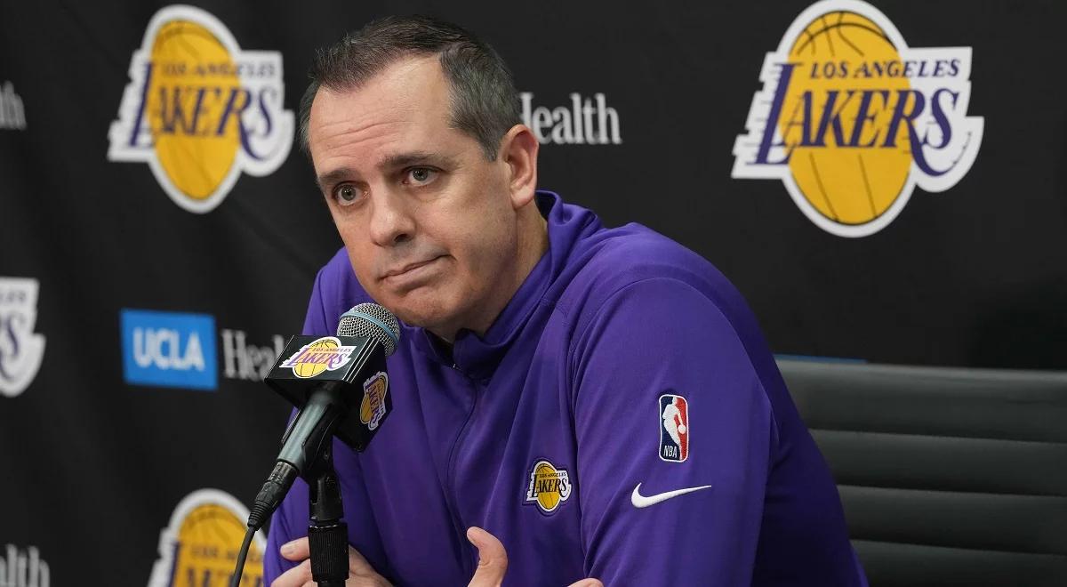 Los Angeles Lakers zmieniają trenera. Frank Vogel zapłacił za klęskę "Jeziorowców"