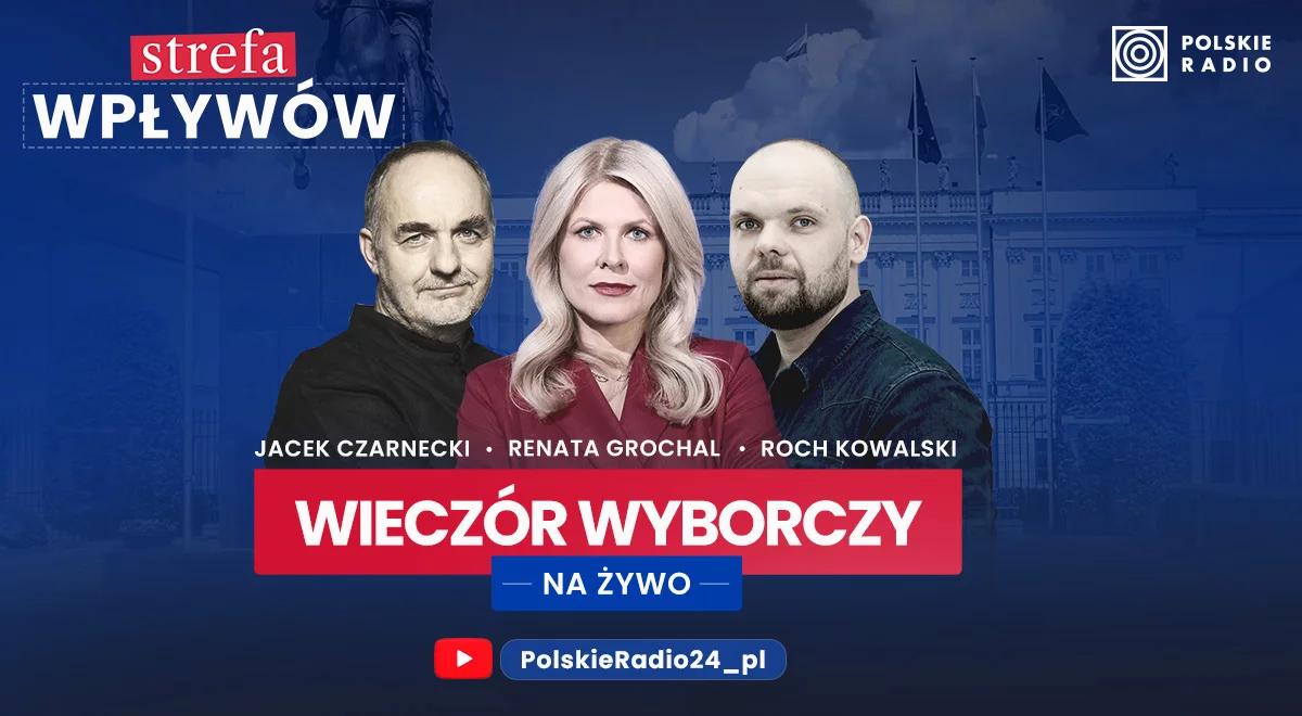 Wieczór wyborczy Polskiego Radia. Specjalne wydanie "Strefy Wpływów"