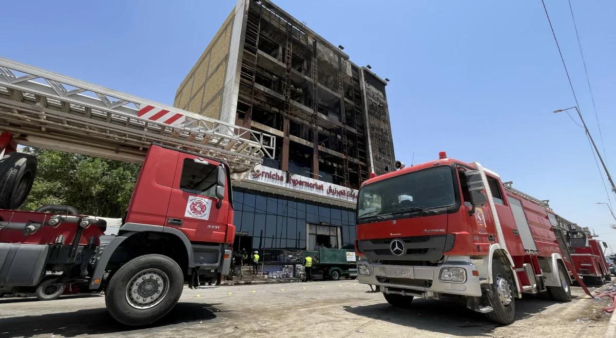 Tragiczny pożar w Iraku. Kilkadziesiąt ofiar, bilans wciąż rośnie