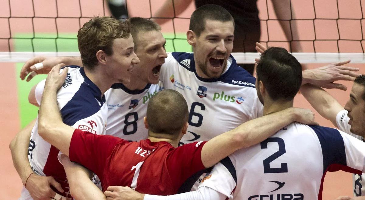 Puchar Polski siatkarzy: ZAKSA pierwszym finalistą