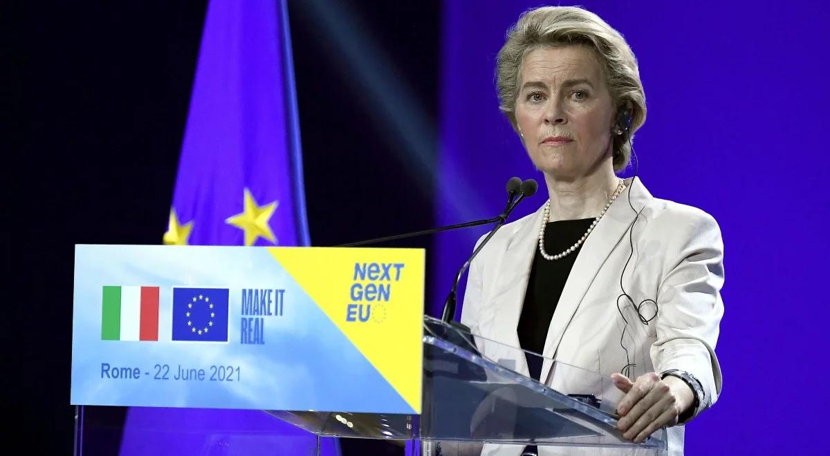 Szefowa KE: 60 proc. dorosłych Europejczyków zaszczepionych co najmniej jedną dawką