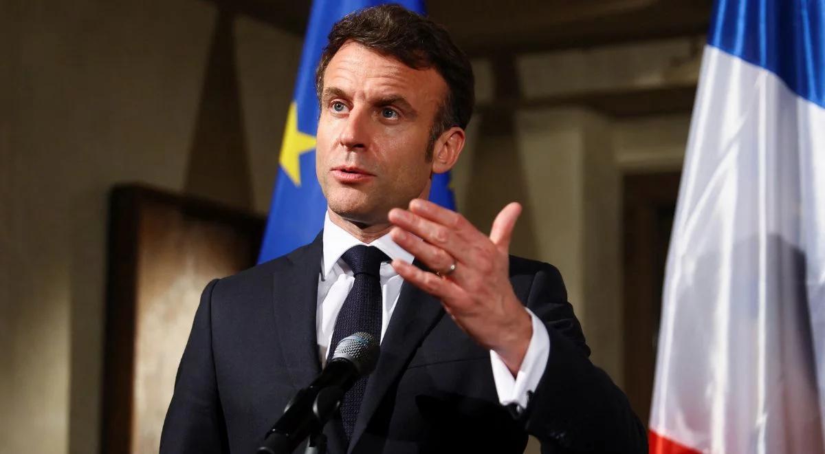 Macron chce pokonania Rosji, ale nie "miażdżenia jej". "Wszystkie opcje inne niż Putin są gorsze"