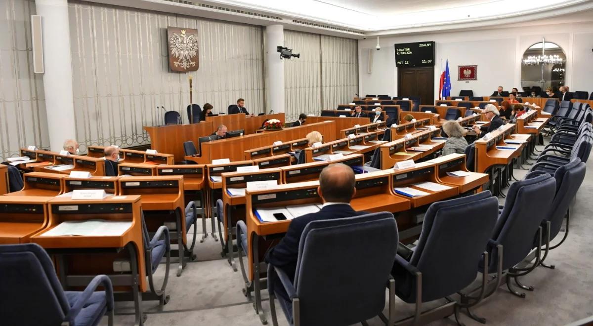 "Oczekujemy bardzo daleko posuniętej lojalności". Koalicyjna większość w Senacie zagrożona?