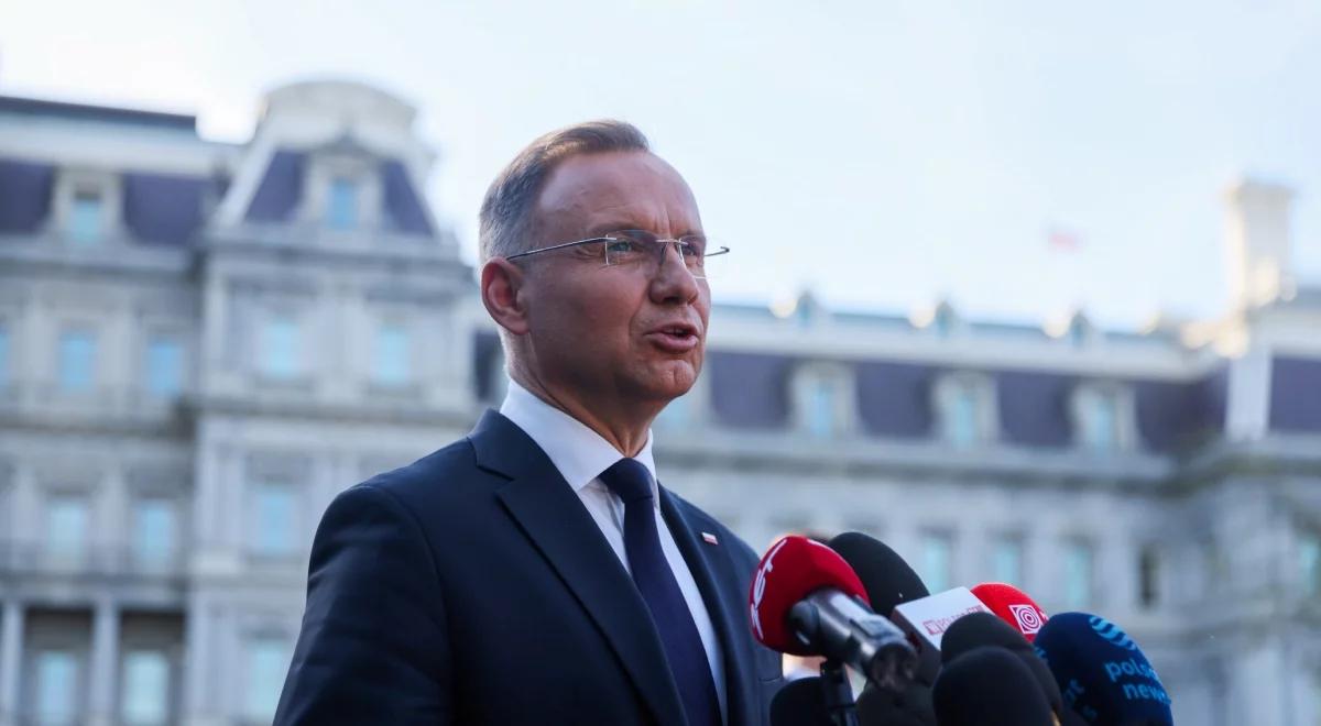 "Nie można odwołać ani powołać ambasadora bez zgody prezydenta". Andrzej Duda o decyzji ministra Sikorskiego