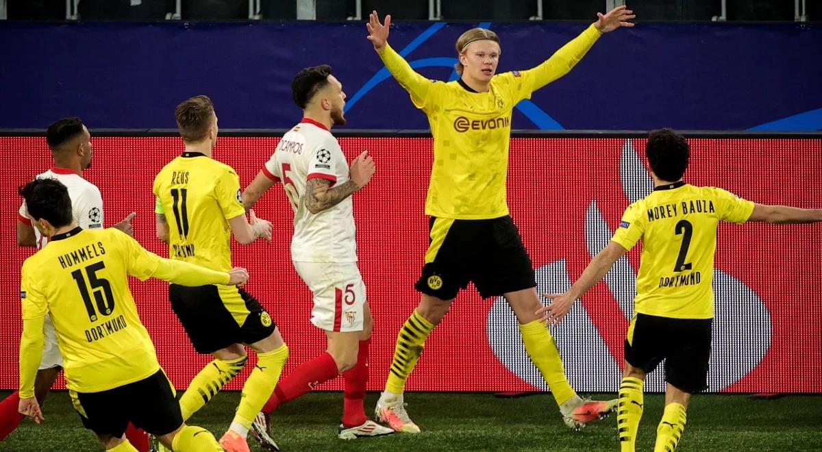 Liga Mistrzów: Borussia Dortmund - Sevilla. Haaland zapewnił ćwierćfinał BVB